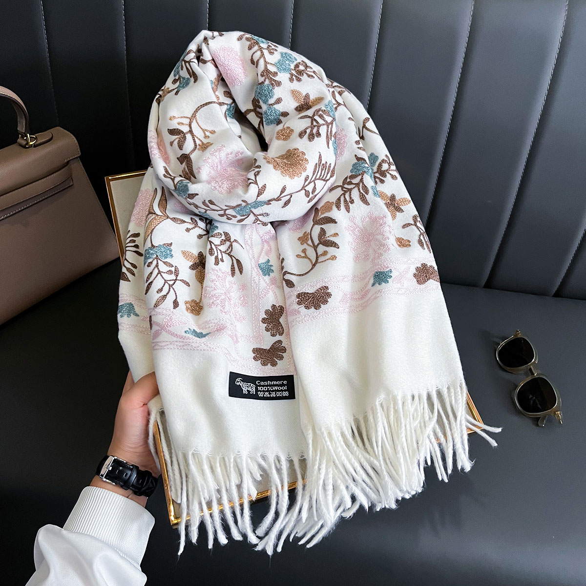 Home Textiles Blanket - New Winter Warm Cashmere Scarf for