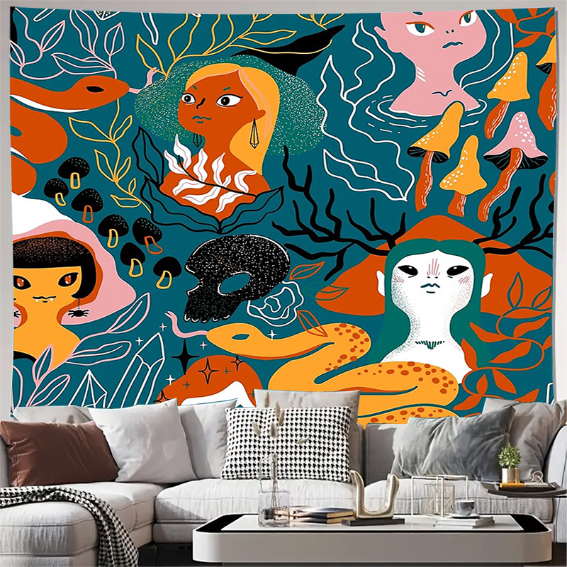 Home Landing Textiles - Dreamy Forest Tapestry Wall Hanging Mystical