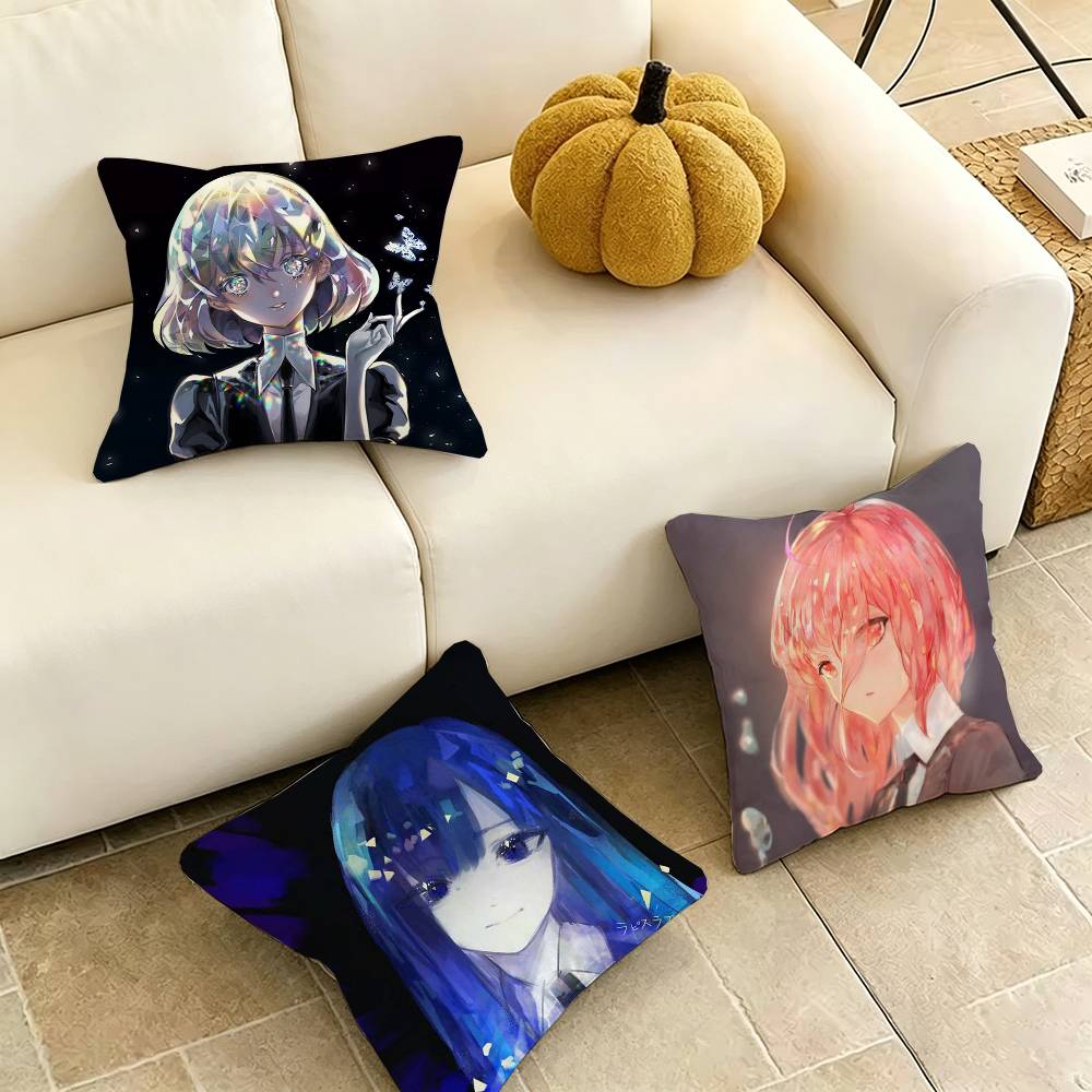 Home Landing Textiles - L-Land of the L-Lustrous Square Double-Sided