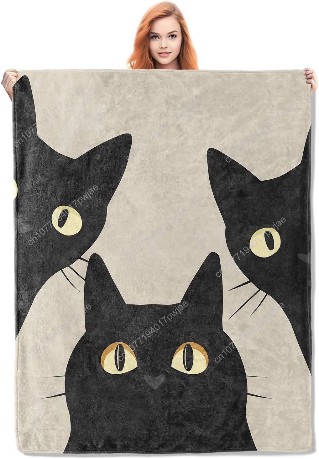 Home Textiles Blanket - Funny Cat Blanket Gifts for Women
