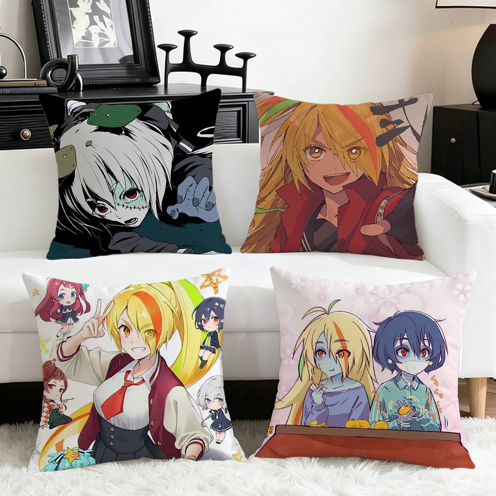 Home Landing Textiles - Anime ZOMBIE-LAND-SAGA Various Sizes Square Pillow