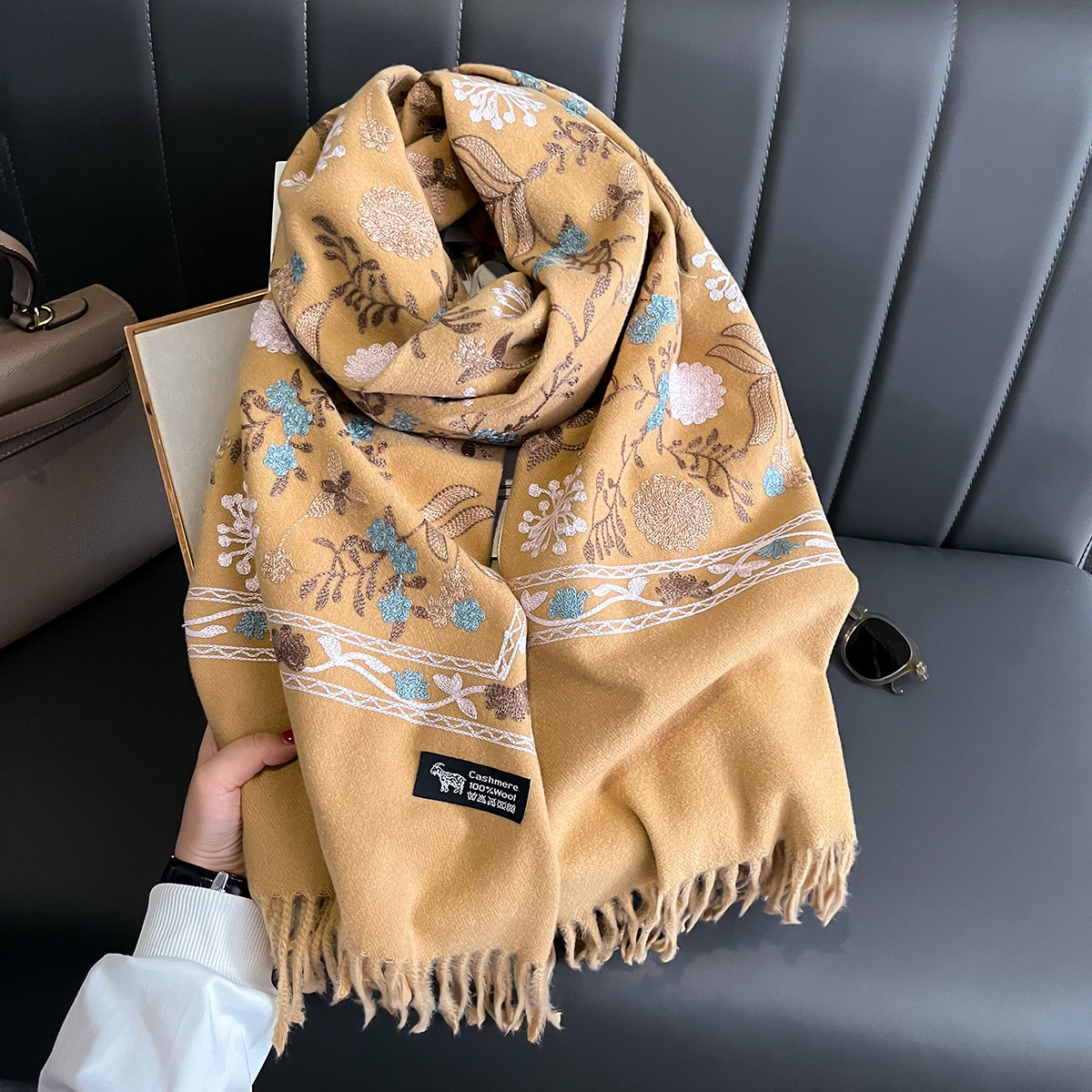 New Winter Warm Cashmere Scarf - огляд і ціна Home Textiles Blanket