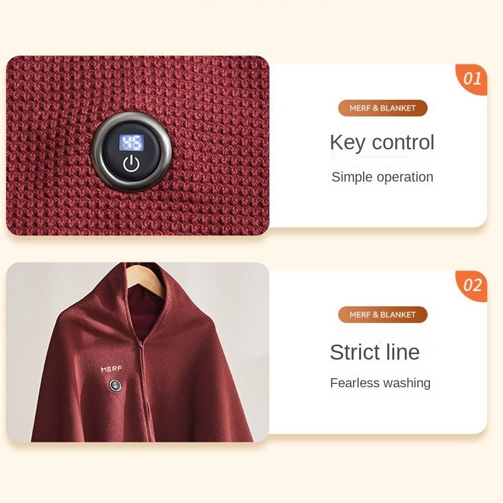 Fashion Wearable USB Electric  - огляд і ціна Home Textiles Blanket