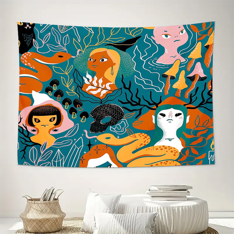 Dreamy Forest Tapestry Wall Ha - огляд і ціна Home Landing Textiles
