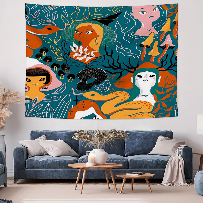 Dreamy Forest Tapestry Wall Ha - огляд і ціна Home Landing Textiles