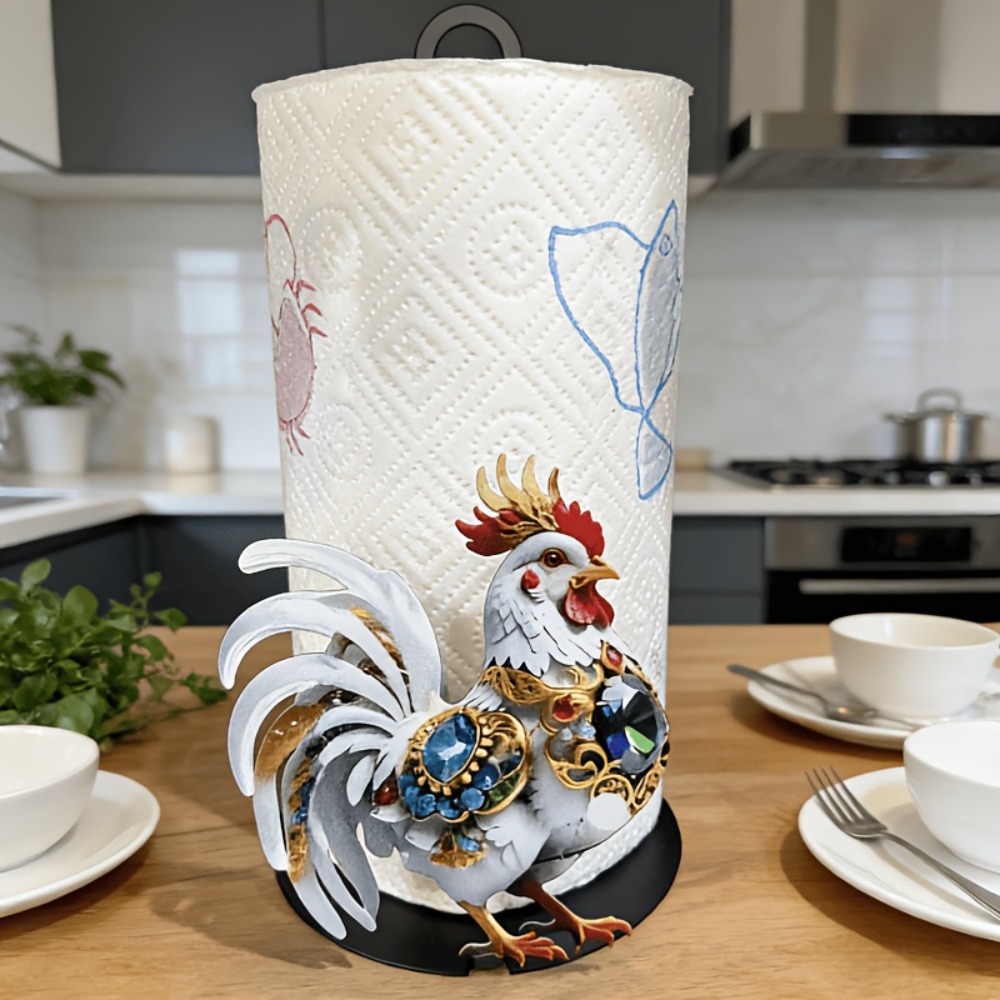 Free Standing Rooster Tissue H - огляд і ціна Home Textiles Towel