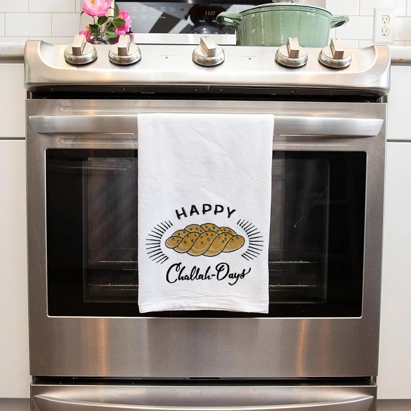 Happy Challah Days Hanukkah Ki - огляд і ціна Home Textiles Towel