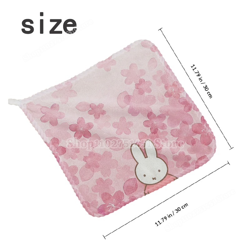 Cute Miffys Printed Square Tow - огляд і ціна Home Textiles Face Towel