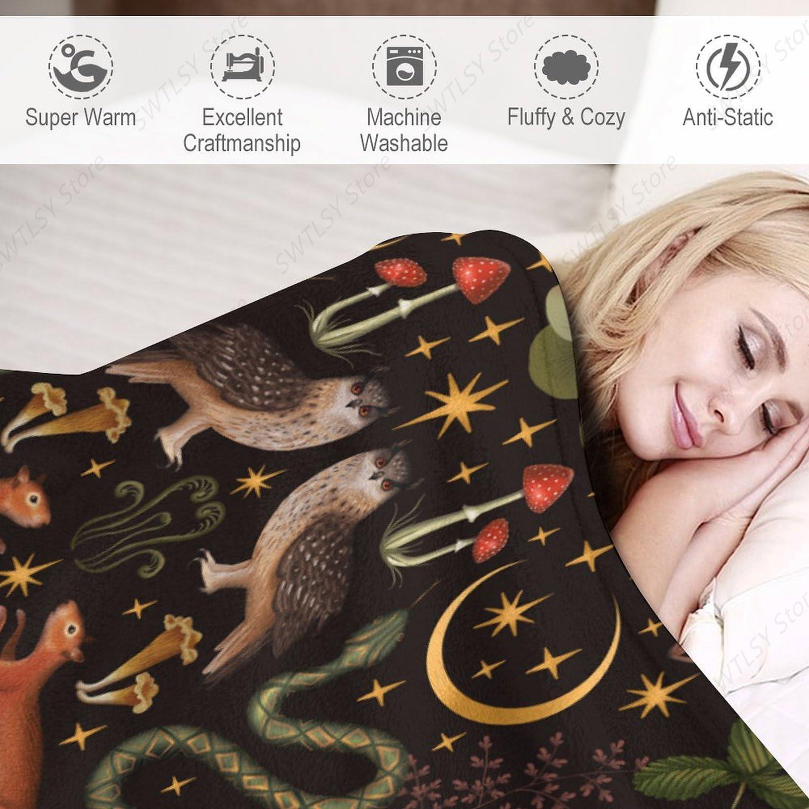 Rustic Forest Throw Blanket, F - огляд і ціна Home Landing Textiles