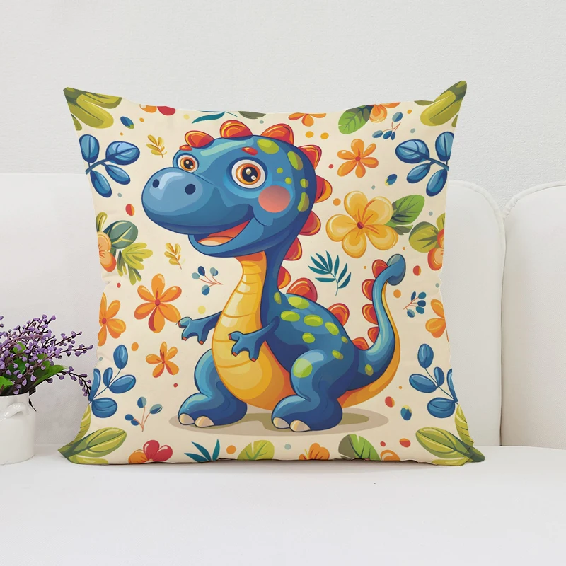 Dinosaur Land throw pillow cov - огляд і ціна Home Landing Textiles