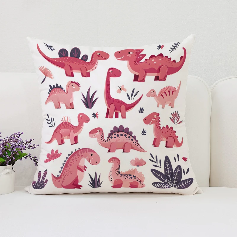 Dinosaur Land throw pillow cov - огляд і ціна Home Landing Textiles