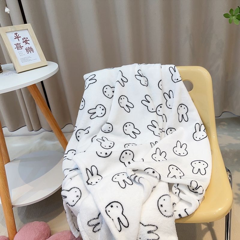 Kawaii Miffy Blanket Flannel O - огляд і ціна Home Textiles Blanket