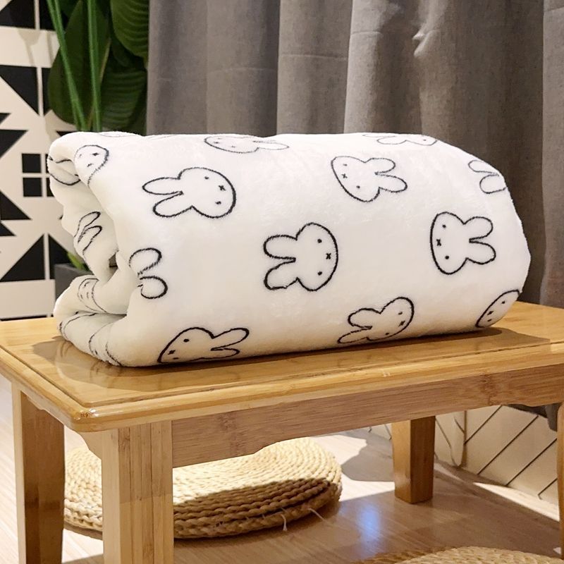 Kawaii Miffy Blanket Flannel O - огляд і ціна Home Textiles Blanket