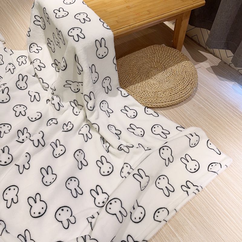 Kawaii Miffy Blanket Flannel O - огляд і ціна Home Textiles Blanket