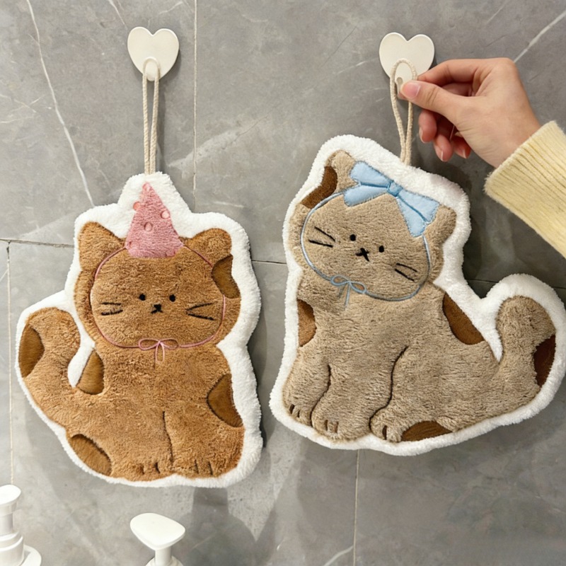 Creativity Cute Cat Shaped Han - огляд і ціна Home Textiles Towel