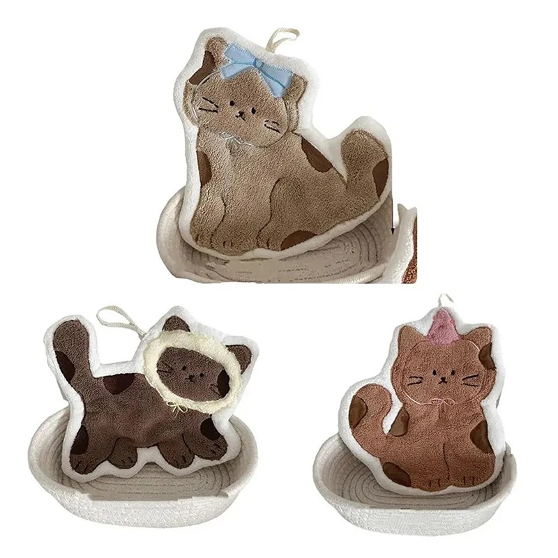 Creativity Cute Cat Shaped Han - огляд і ціна Home Textiles Towel