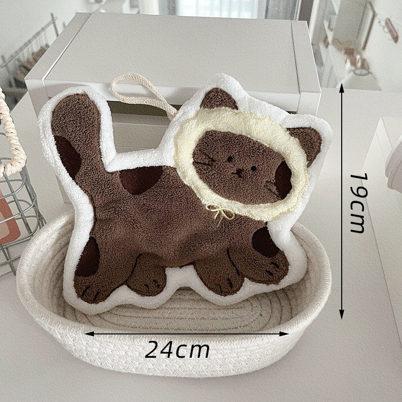 Creativity Cute Cat Shaped Han - огляд і ціна Home Textiles Towel