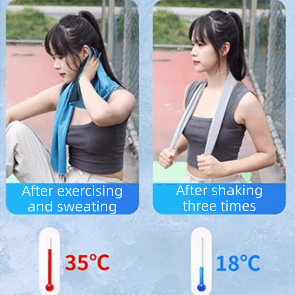 Cooling Towel Ultra Soft Quick - огляд і ціна Home Textiles Face Towel