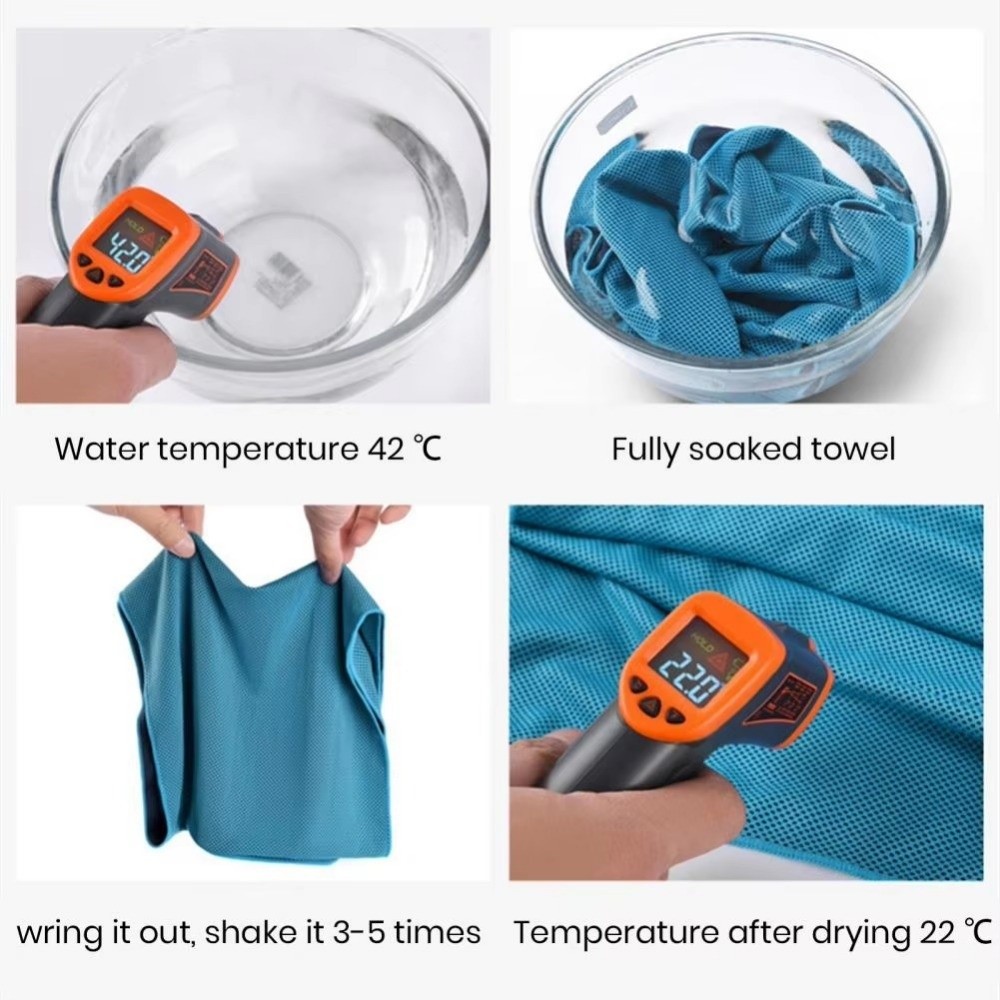 Cooling Towel Ultra Soft Quick - огляд і ціна Home Textiles Face Towel