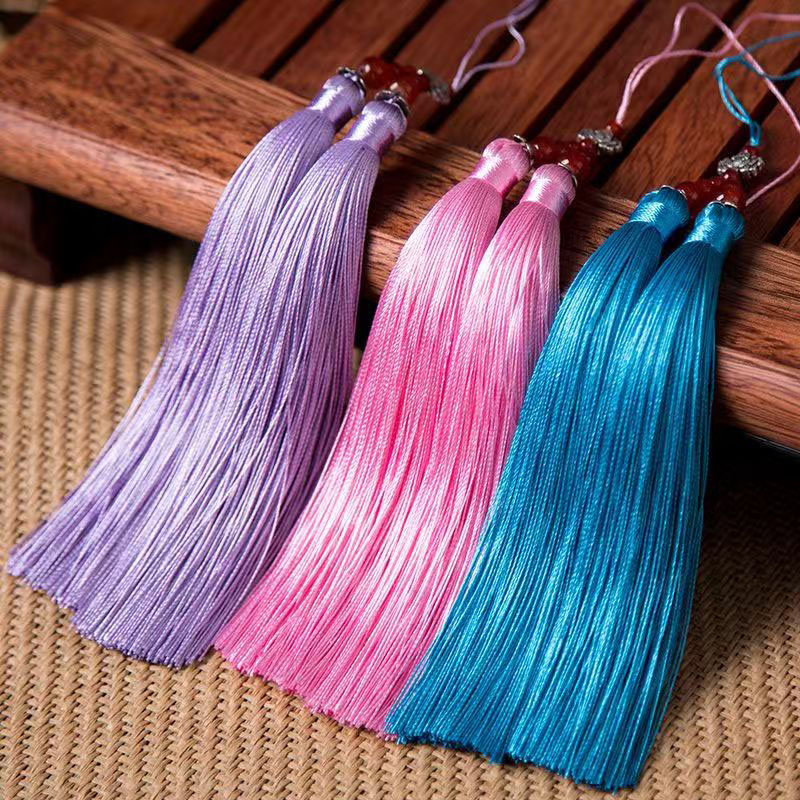 1/2Pcs 15cm Double Tassel Brus - огляд і ціна Home Textiles Suppliers In Usa
