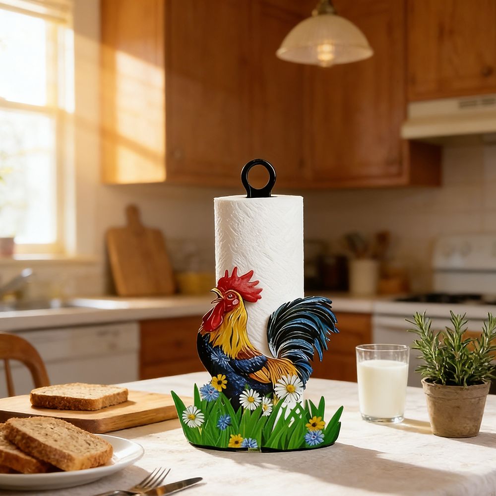 Free Standing Rooster Tissue H - огляд і ціна Home Textiles Towel