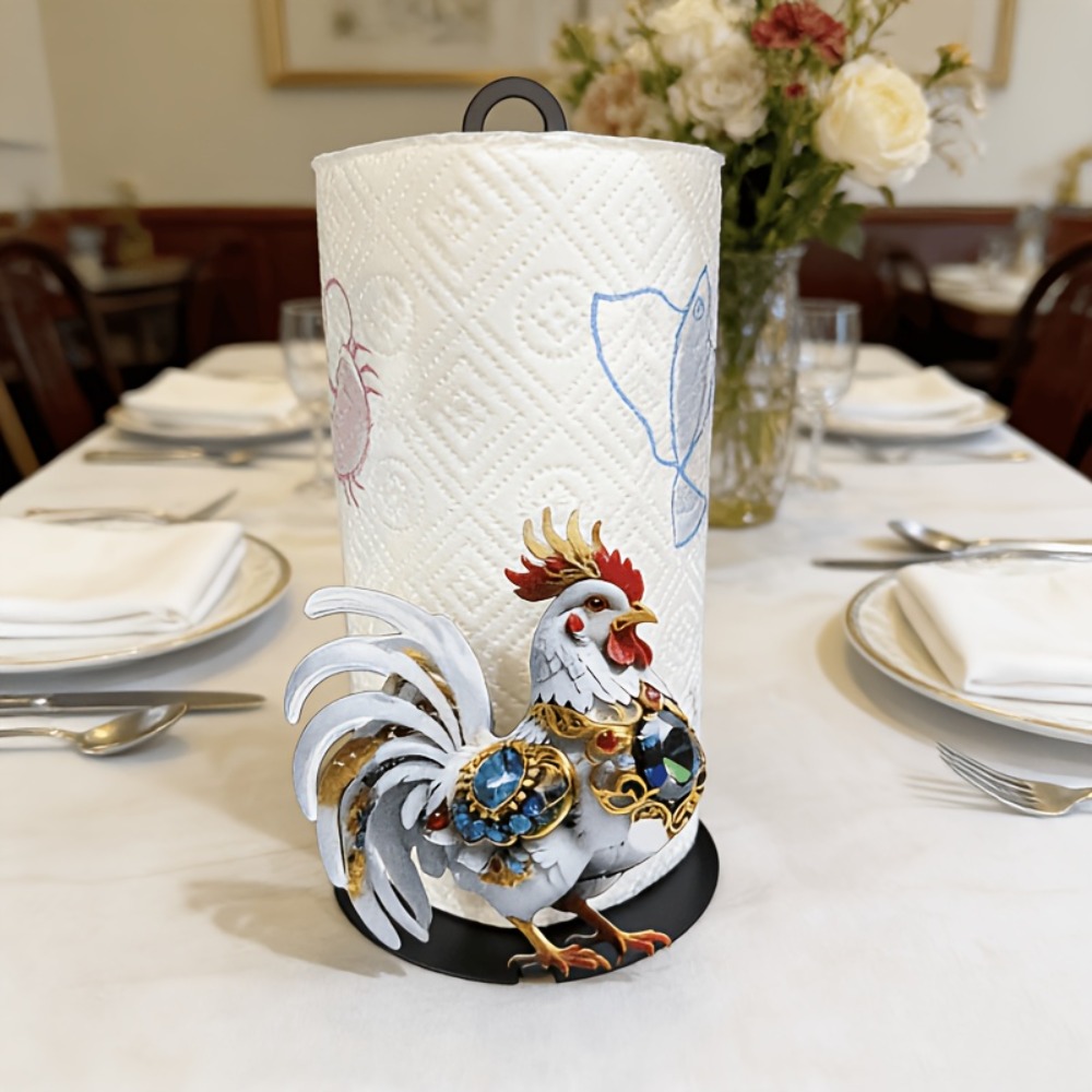 Free Standing Rooster Tissue H - огляд і ціна Home Textiles Towel