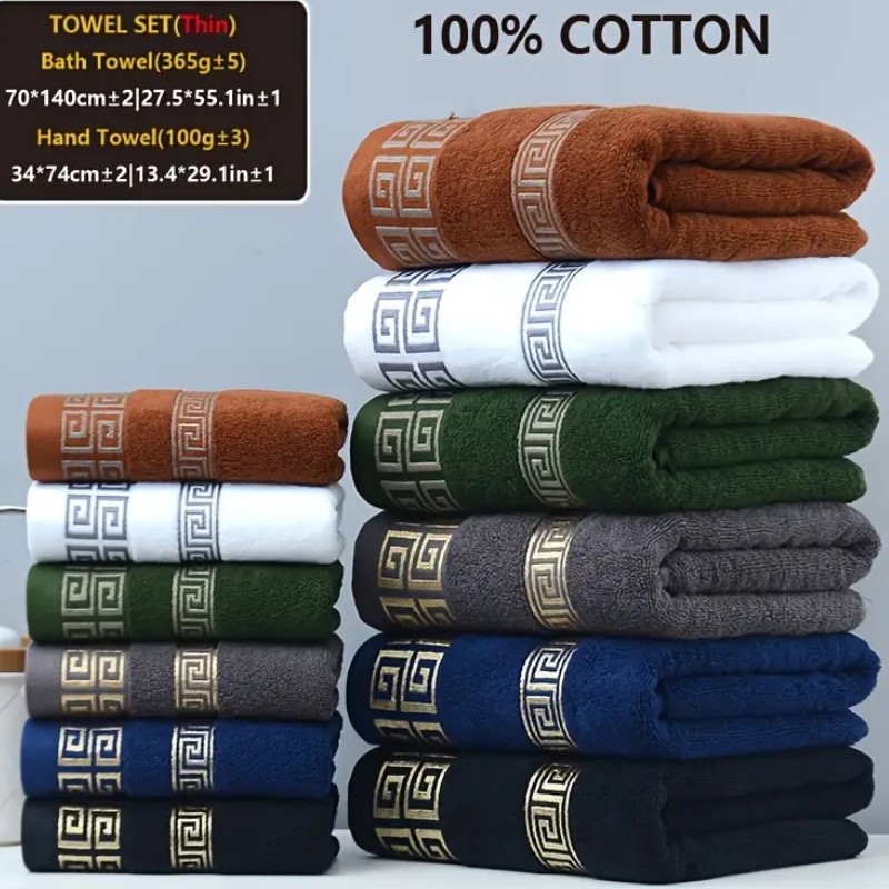1/4/6pcs Brown Cotton Towels 3 - огляд і ціна Home Textiles Face Towel