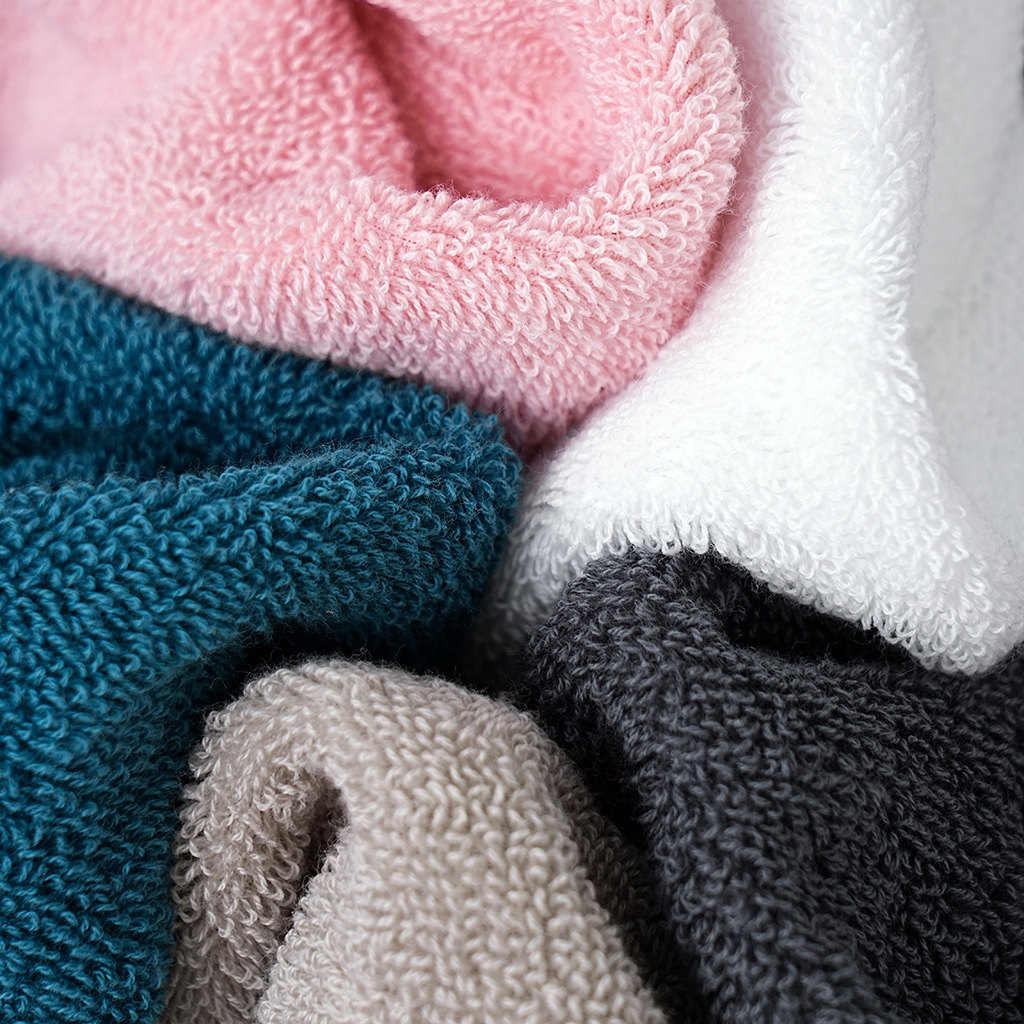 Blue Cotton Bathroom Towels Se - огляд і ціна Home Textiles Face Towel