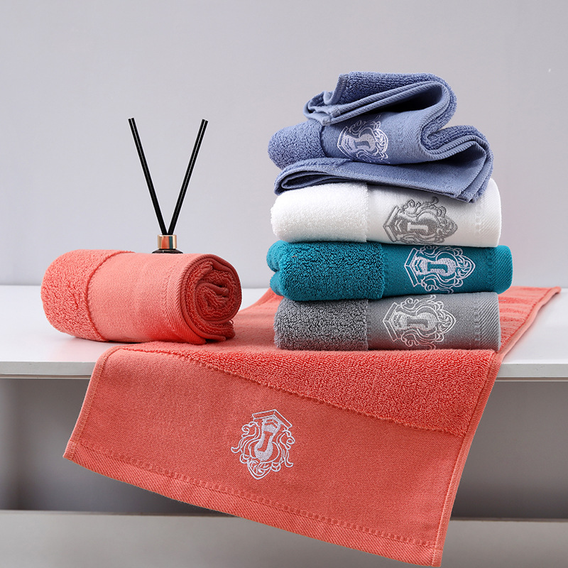 1/4/6pcs White Red Cotton Towe - огляд і ціна Home Textiles Face Towel