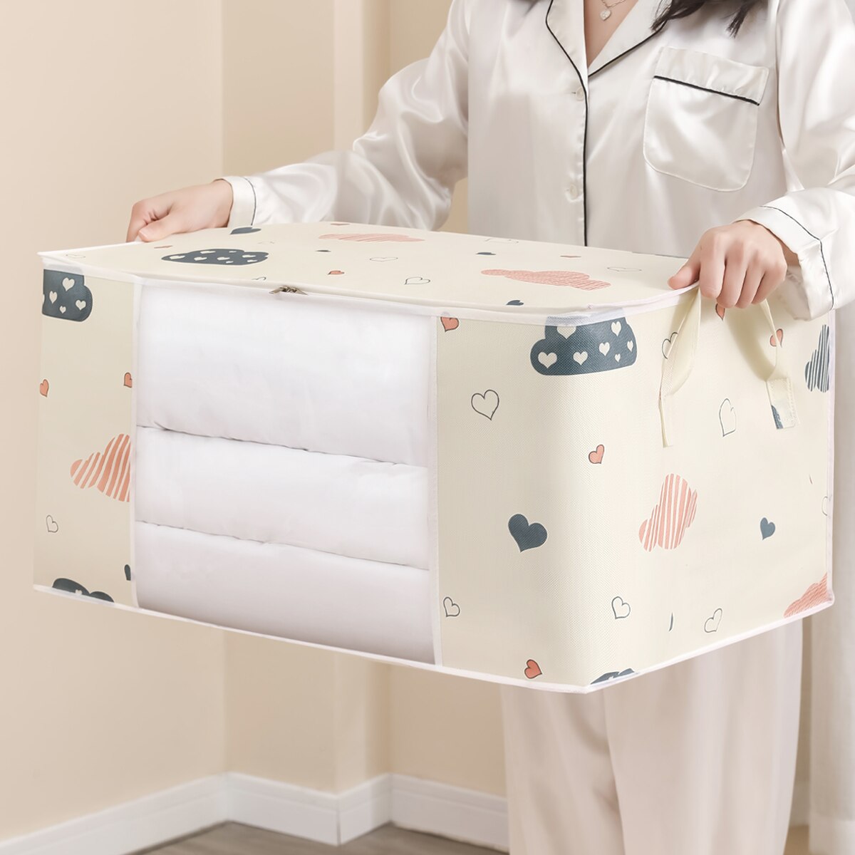 Large Capacity Clothes Storage - огляд і ціна Home Textiles Blanket