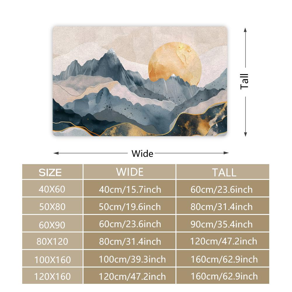 Mountain Land Floor Mat Bedroo - огляд і ціна Home Landing Textiles