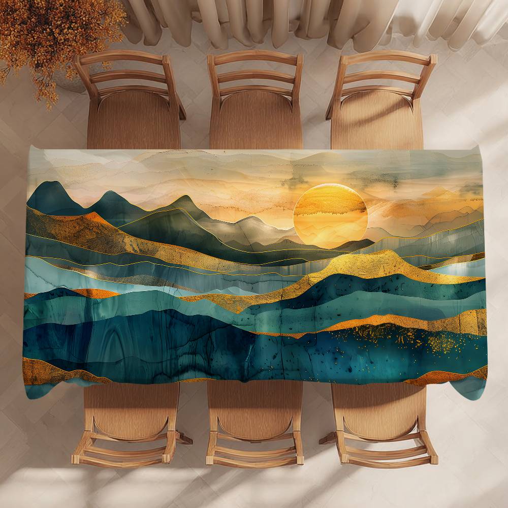 Mountain Land Table Cloth Part - огляд і ціна Home Landing Textiles